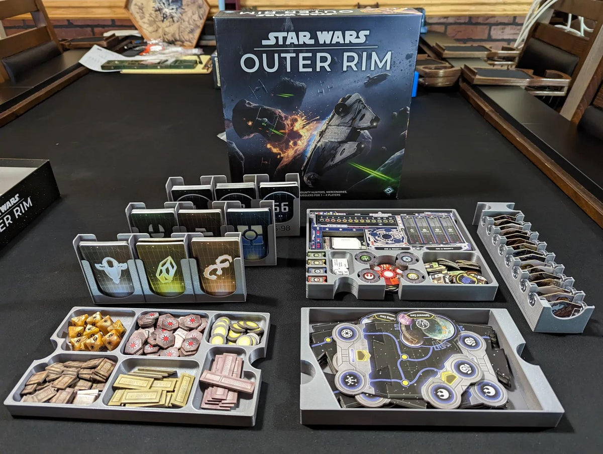 Star Wars Outer Rim Insert / Organizer - Fits Unfinished Business Expansion