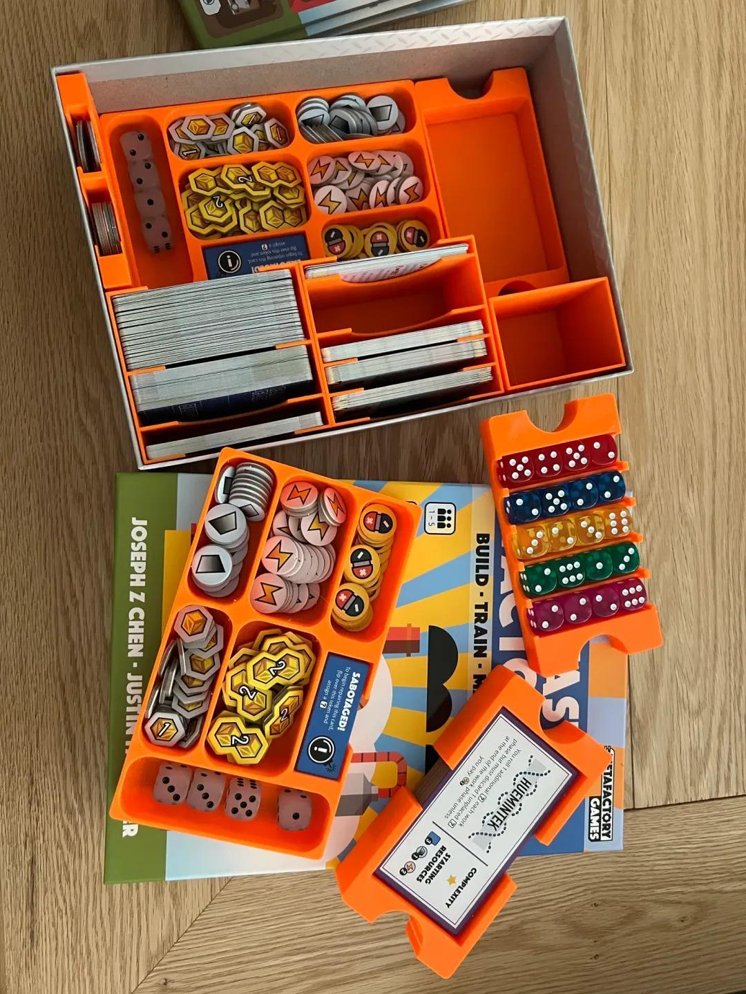 Fantastic Factories with Manufactions and Subterfuge Insert / Organizer