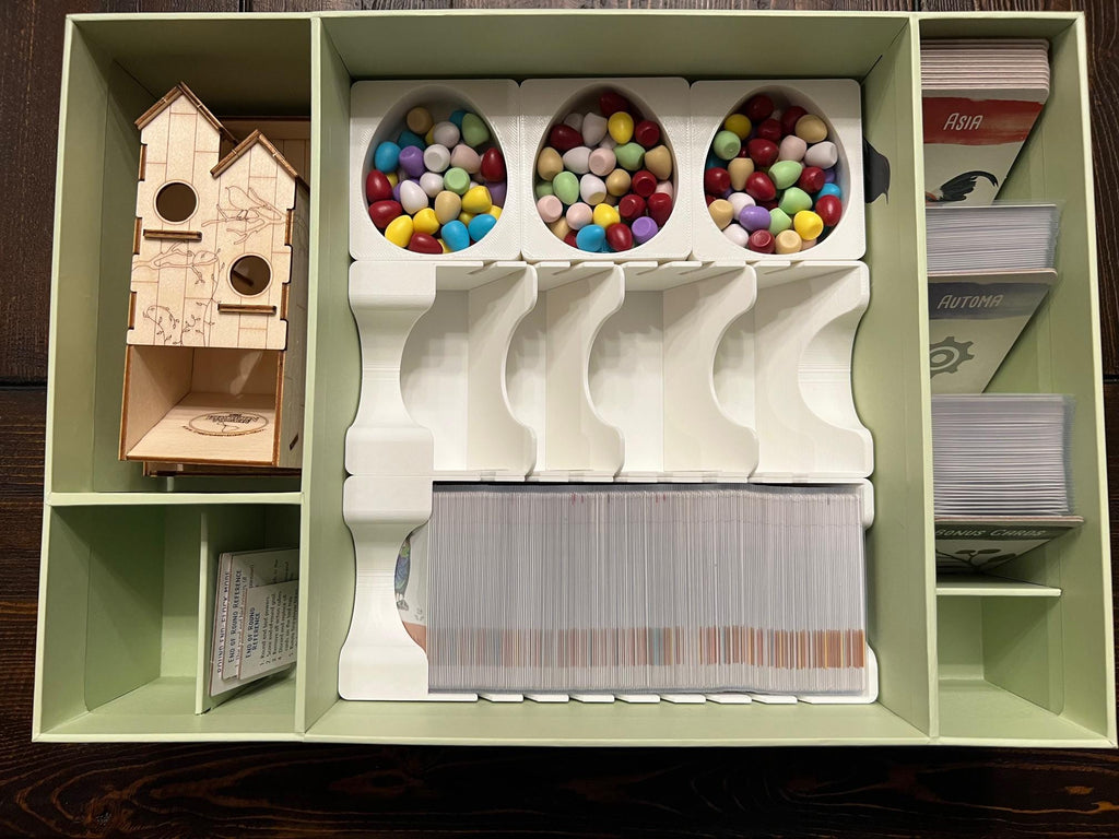 Wingspan Nesting Box Insert / Organizer - Holds All Current Expansions