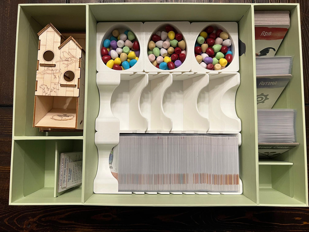 Wingspan Nesting Box Insert / Organizer - Holds All Current Expansions