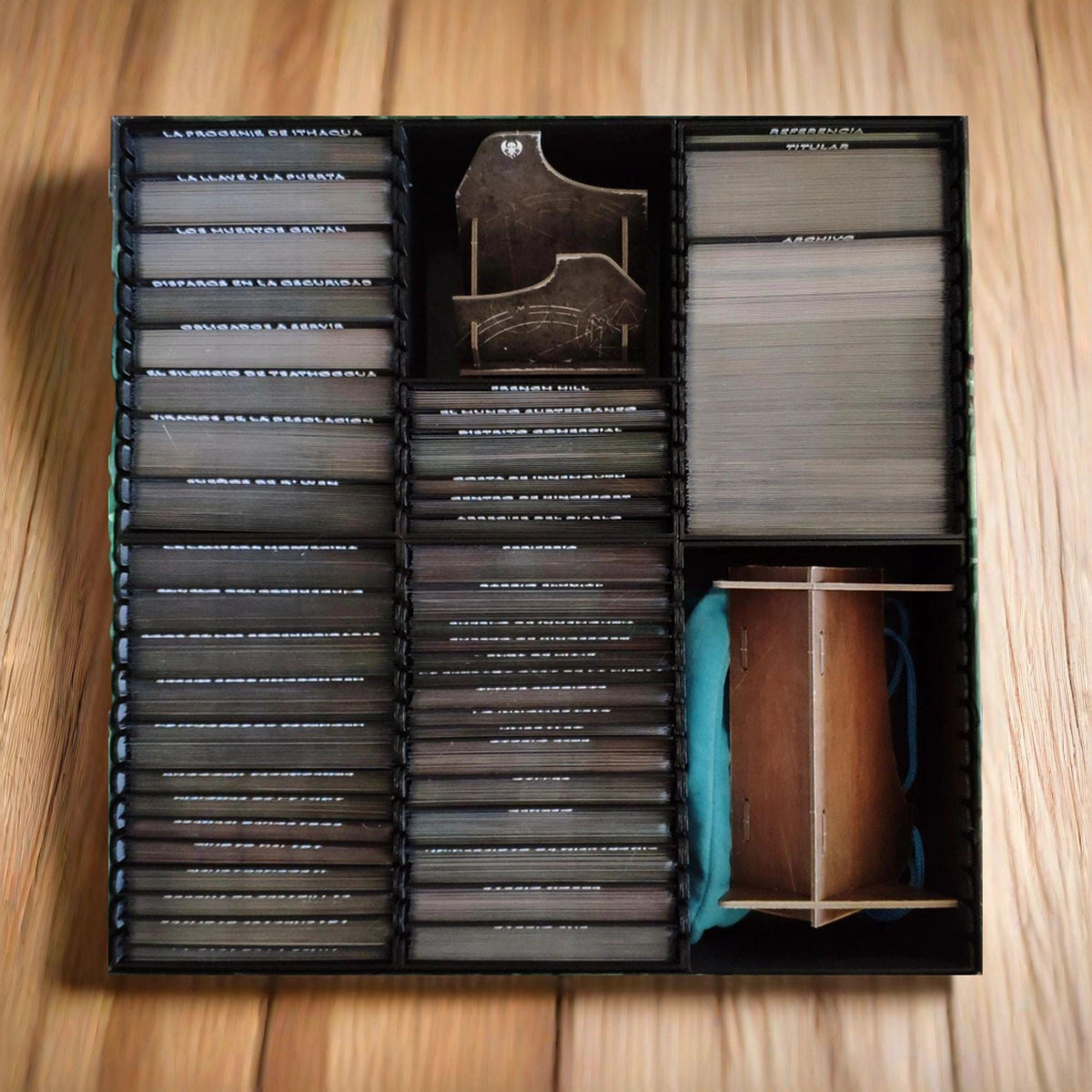 Arkham Horror 3rd Edition + All Expansions Premium Sleeves Insert / Organizer - Supports GeekUp Bits