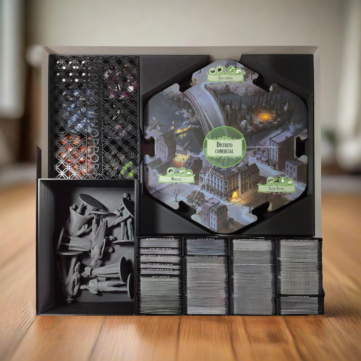 Arkham Horror 3rd Edition + All Expansions Premium Sleeves Insert / Organizer - Supports GeekUp Bits