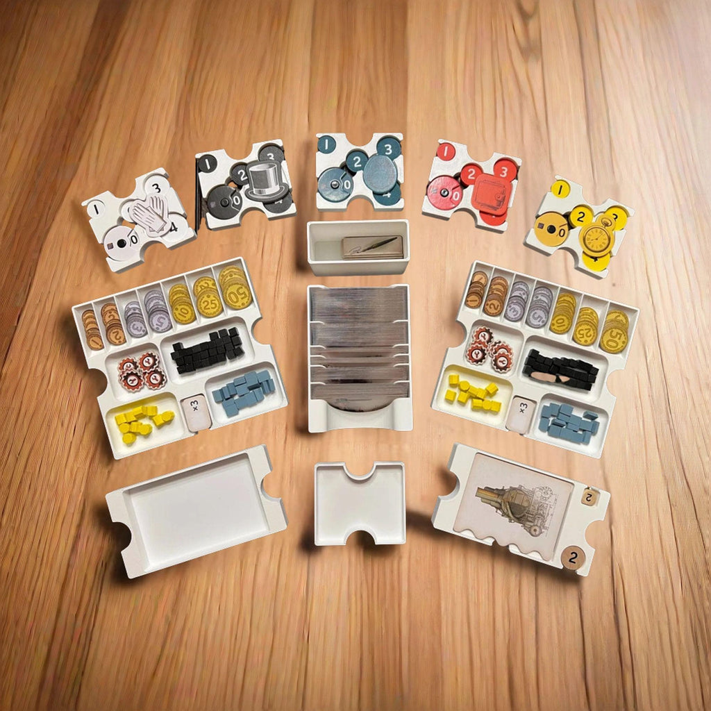 Furnace Board Game Insert / Organizer - Supports Interbellum Expansion