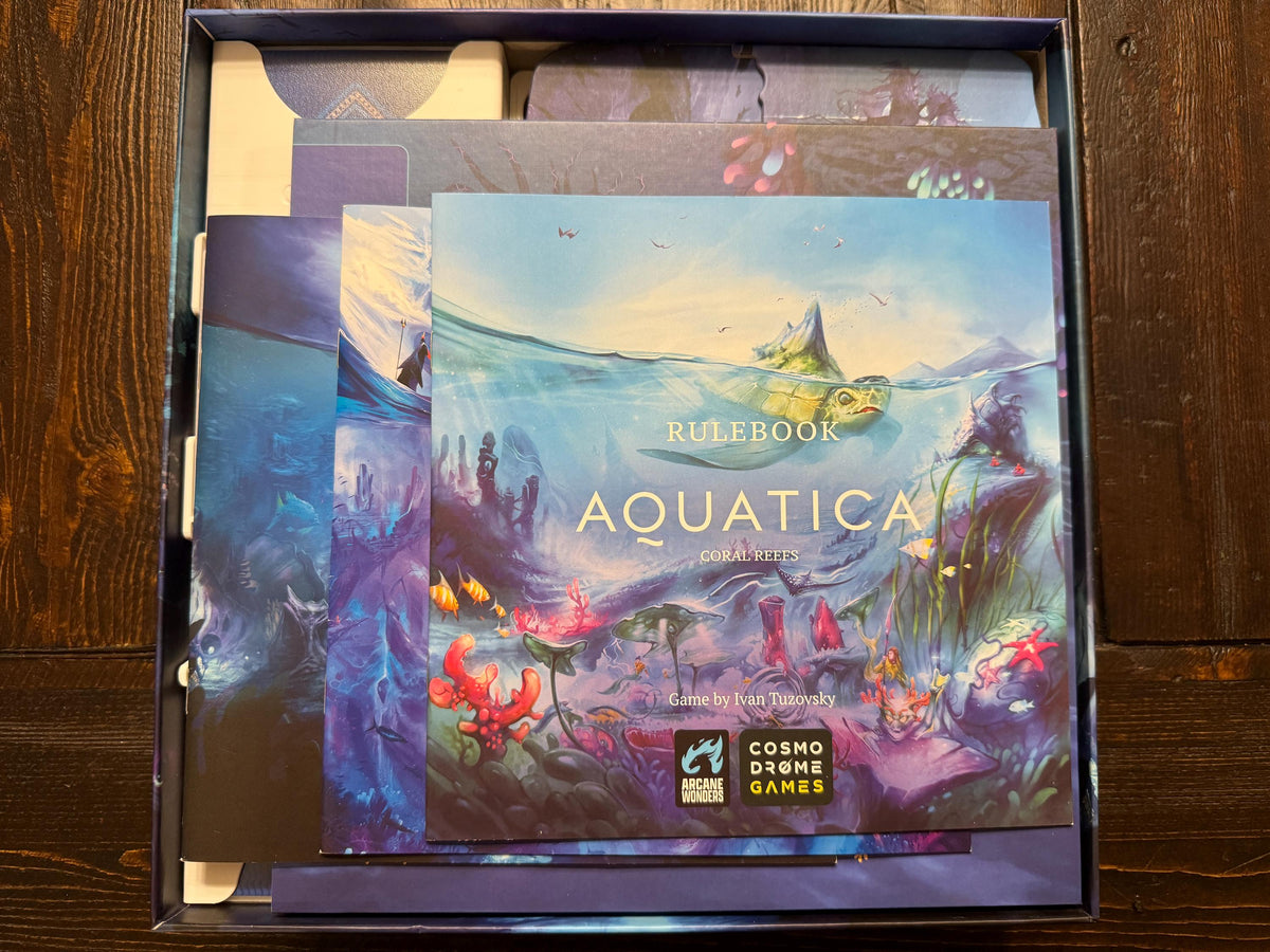 Aquatica Insert / Organizer - Holds Coral Reefs and Cold Waters Expansions