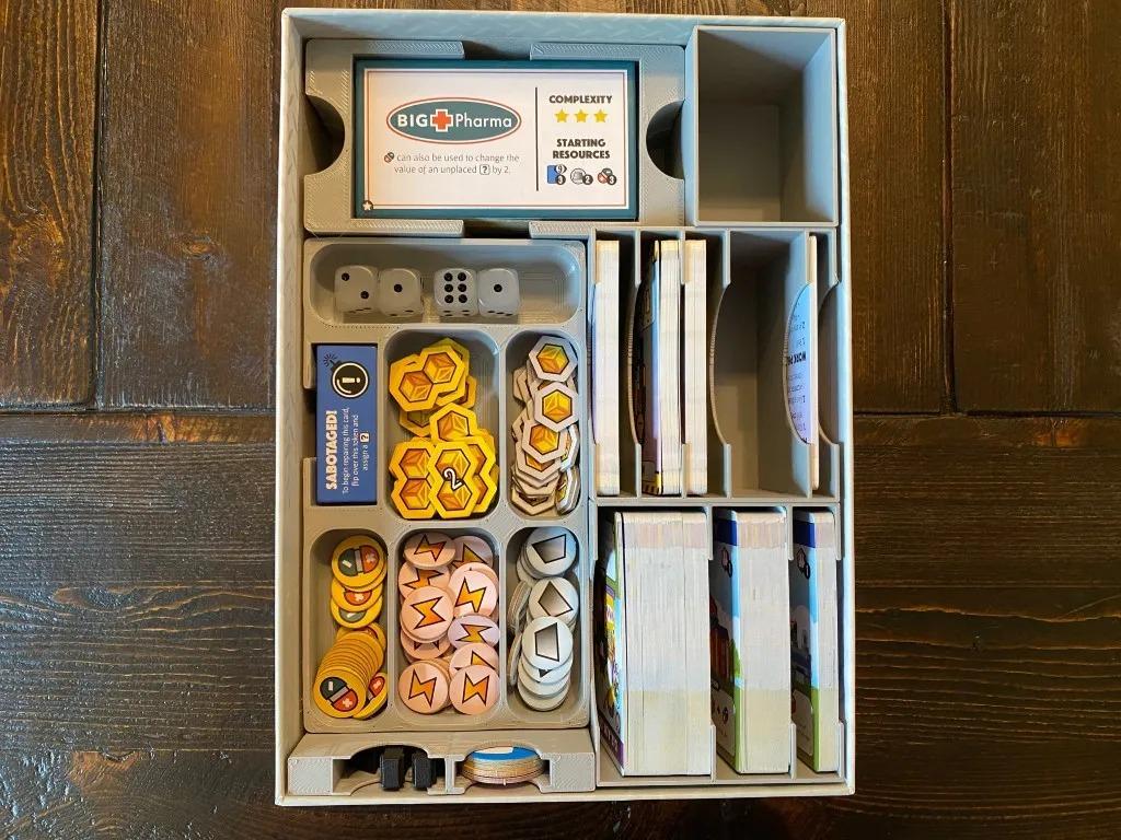 Fantastic Factories with Manufactions and Subterfuge Insert / Organizer