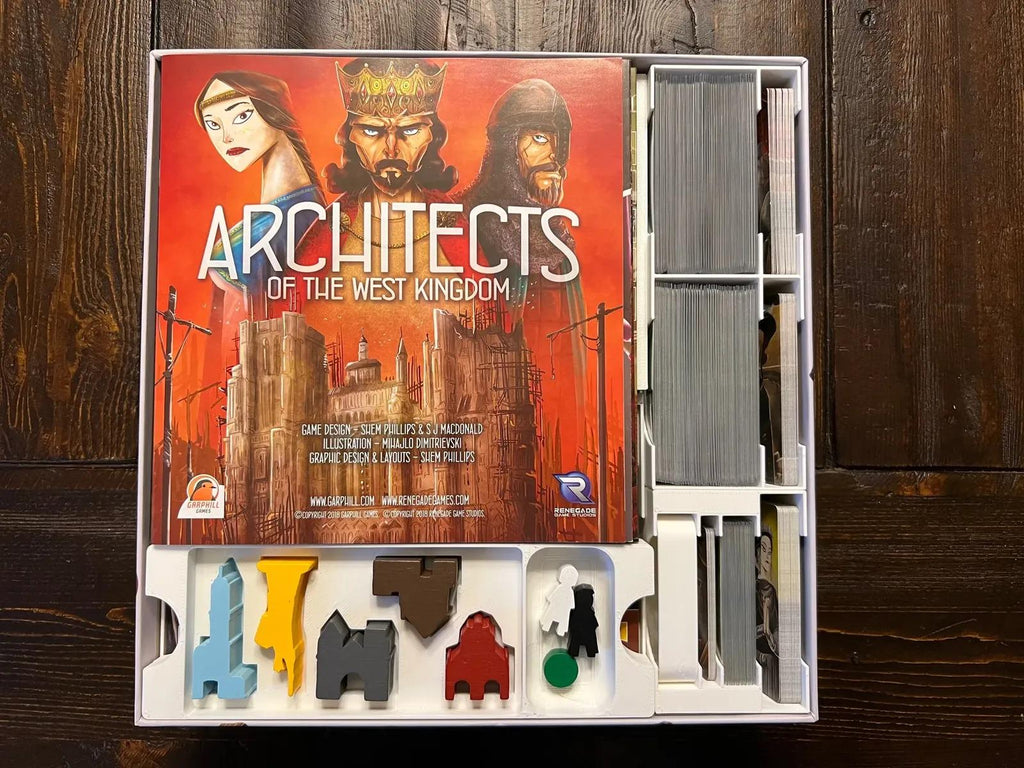 Architects of the West Kingdom Collector's Box Insert / Organizer - Holds All Expansions