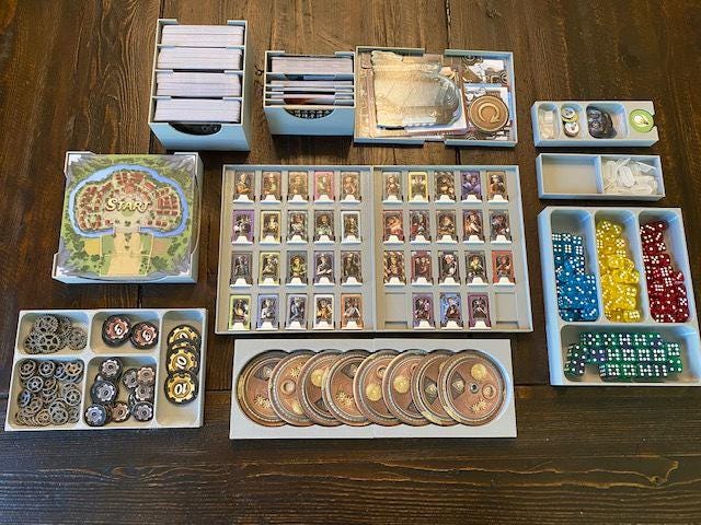Steampunk Rally Fusion Insert / Organizer