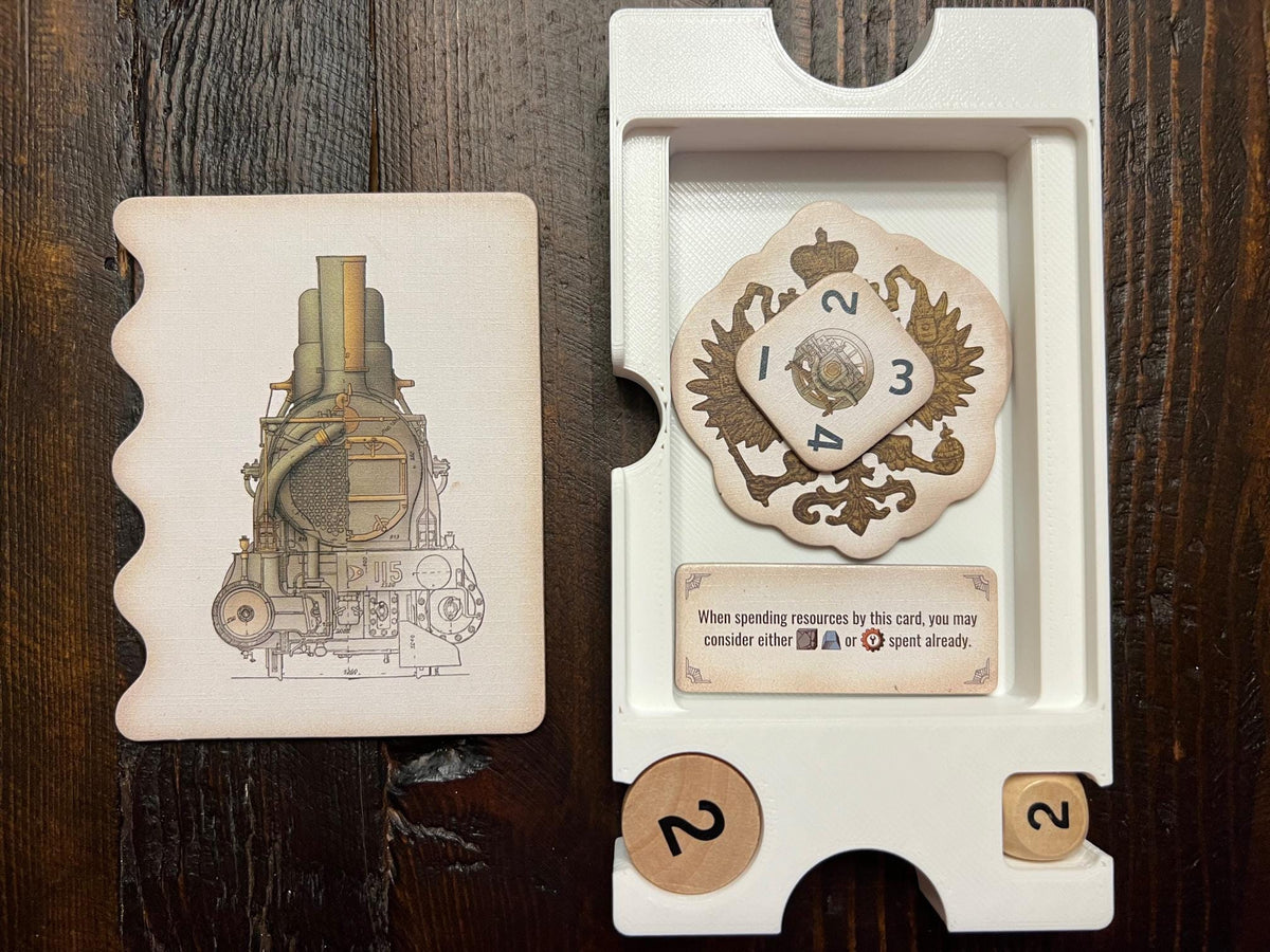 Furnace Board Game Insert / Organizer - Supports Interbellum Expansion