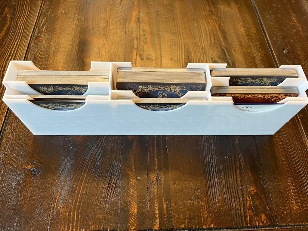 Obsession Insert / Organizer - Holds 2nd Ed. Base Game, Wessex, Upstairs Downstairs, and Useful Box
