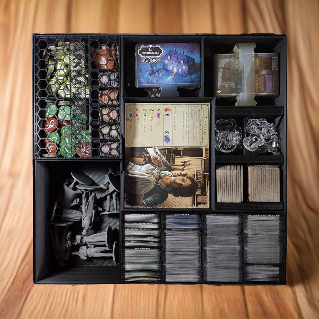 Arkham Horror 3rd Edition + All Expansions Premium Sleeves Insert / Organizer - Supports GeekUp Bits