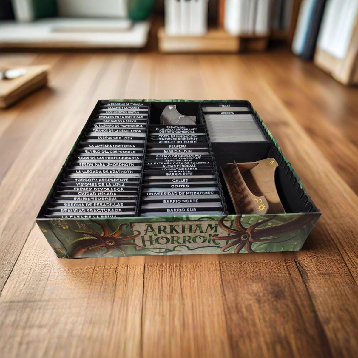 Arkham Horror 3rd Edition + All Expansions Premium Sleeves Insert / Organizer - Supports GeekUp Bits