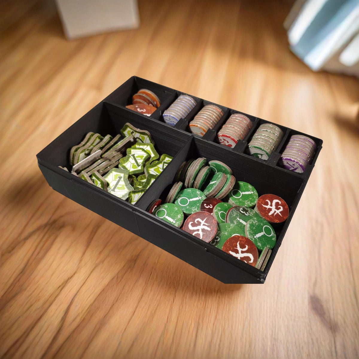 Arkham Horror 3rd Edition + All Expansions Premium Sleeves Insert / Organizer - Supports GeekUp Bits