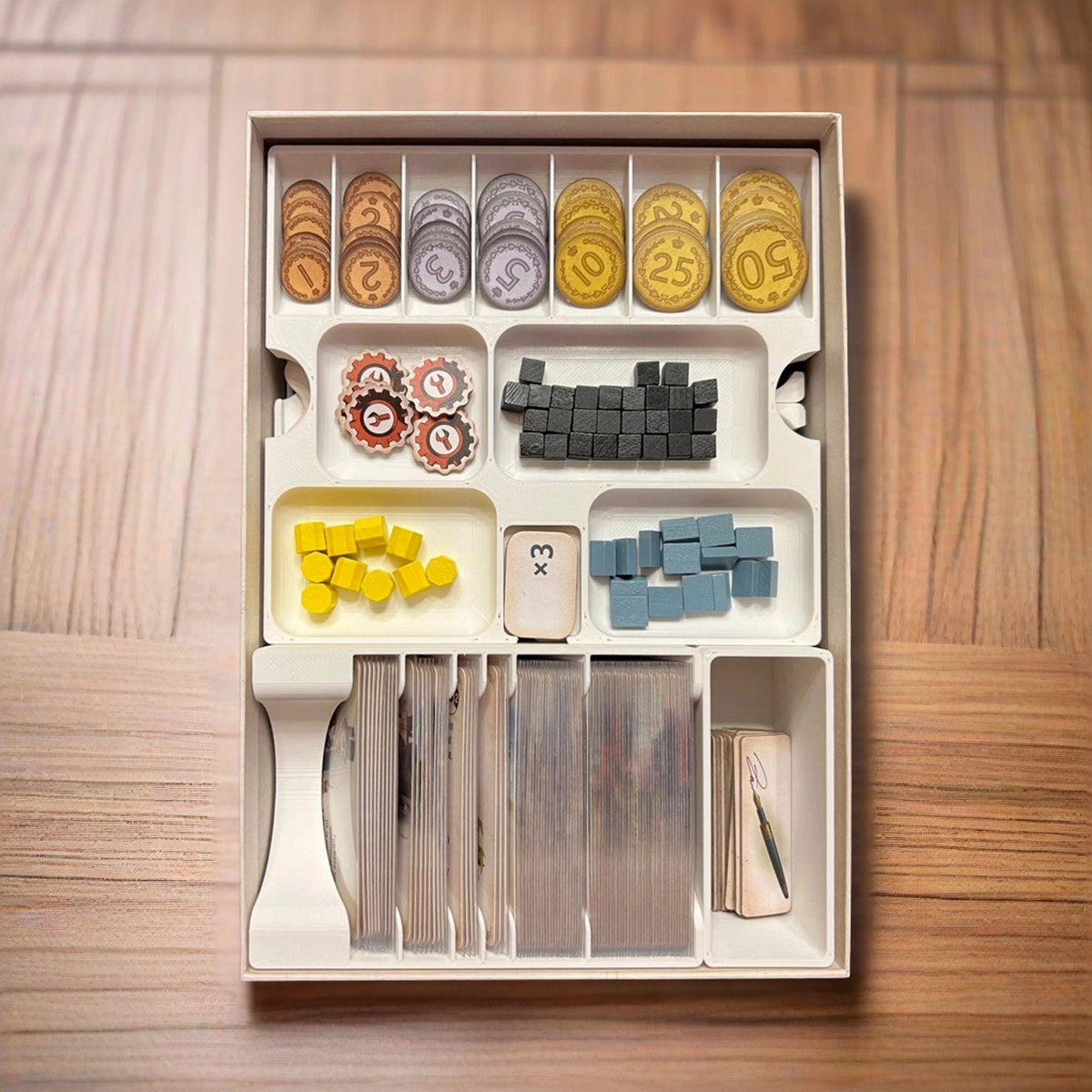 Furnace Board Game Insert / Organizer - Supports Interbellum Expansion