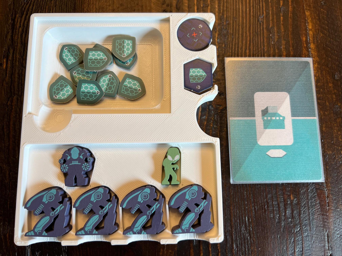 On Mars Alien Invasion Insert / Organizer