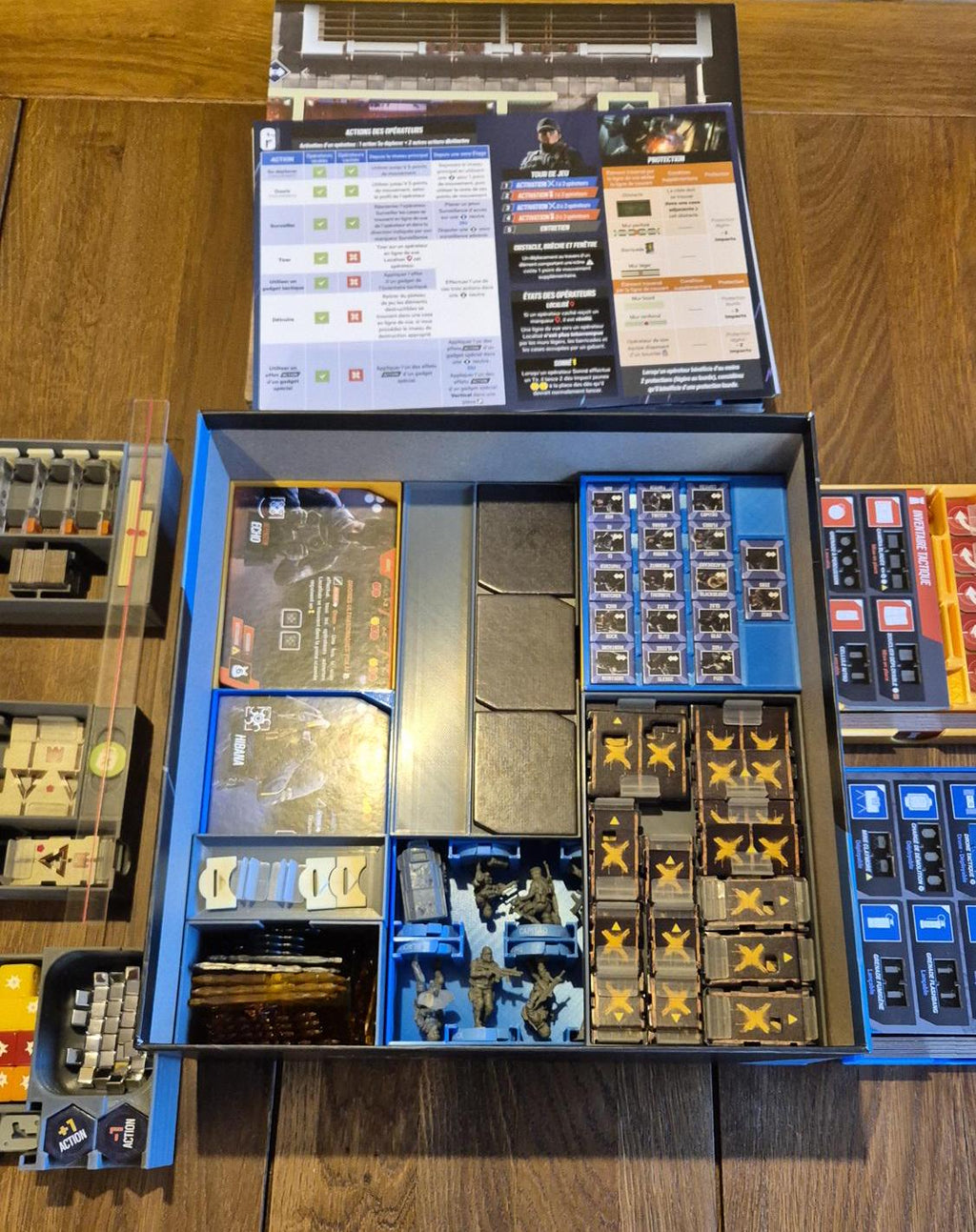 Organizer for 6 Siege the Boardgame