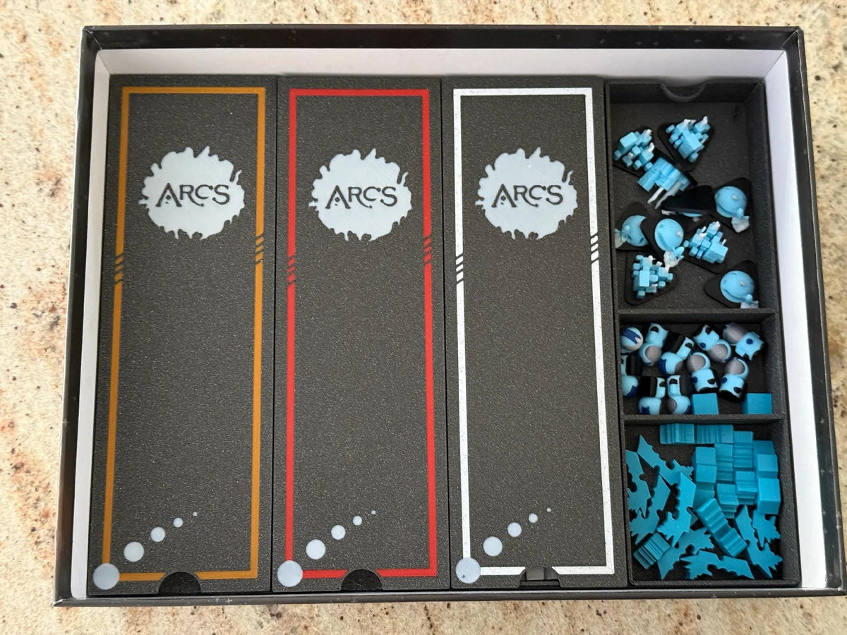 Arcs Board game Insert / Organizer for Base game