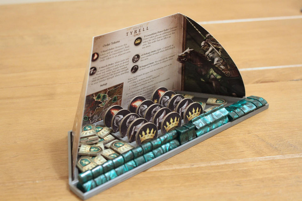 Game of Thrones Board game Player Dashboard Tray