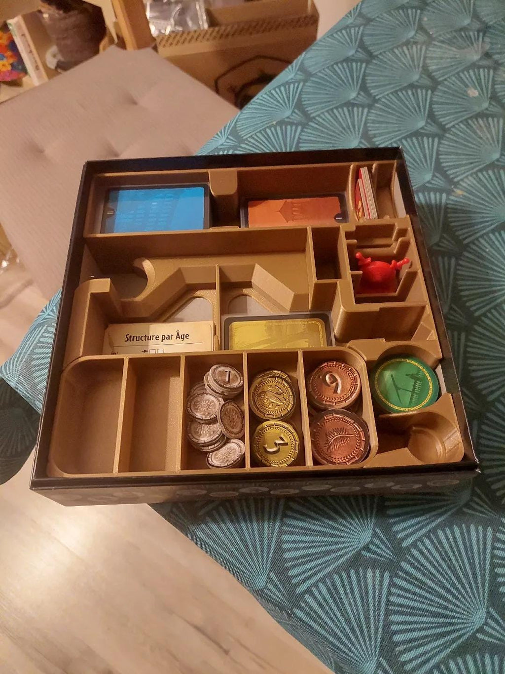 Organizer for 7 Wonders Duel + Pantheon + Agora