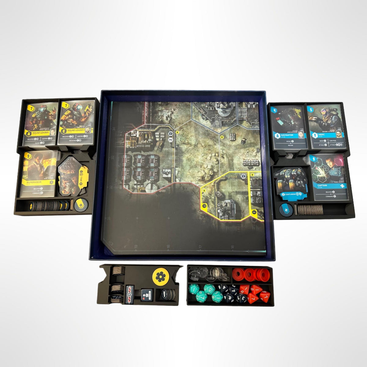 Undaunted 2200: Callisto - Enhanced Storage & Setup - Insert Organizer