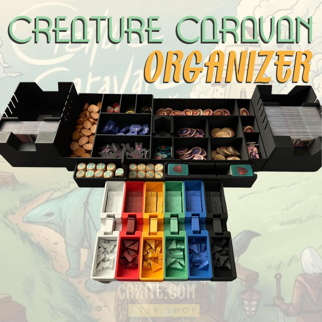 Creature Caravan Deluxe Edition - Insert Organizer