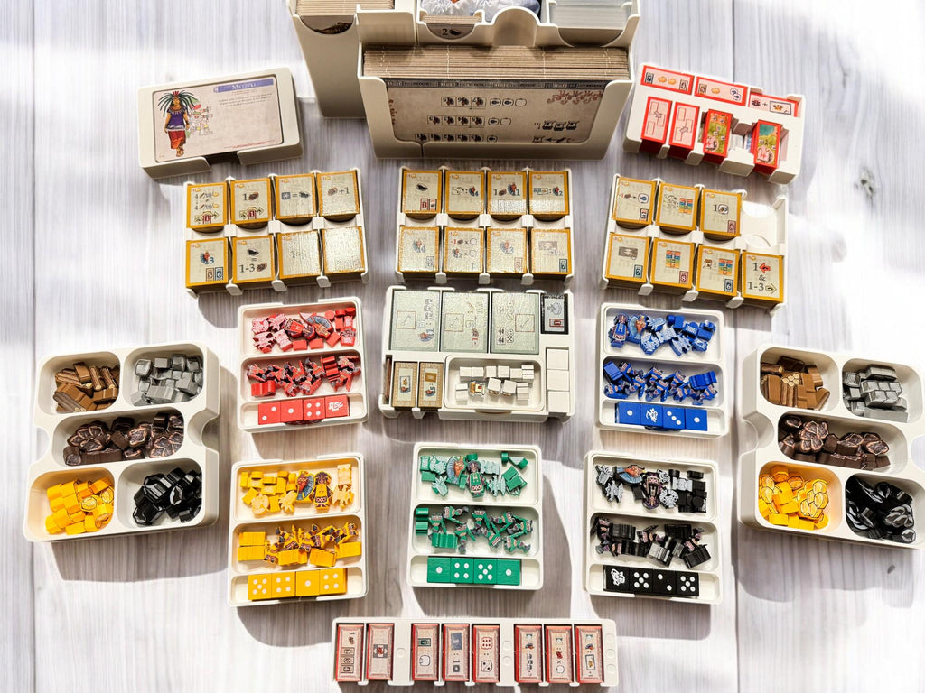 Teotihuacan Deluxe Master Set Insert / Organizer - Fits 5th Player Expansion
