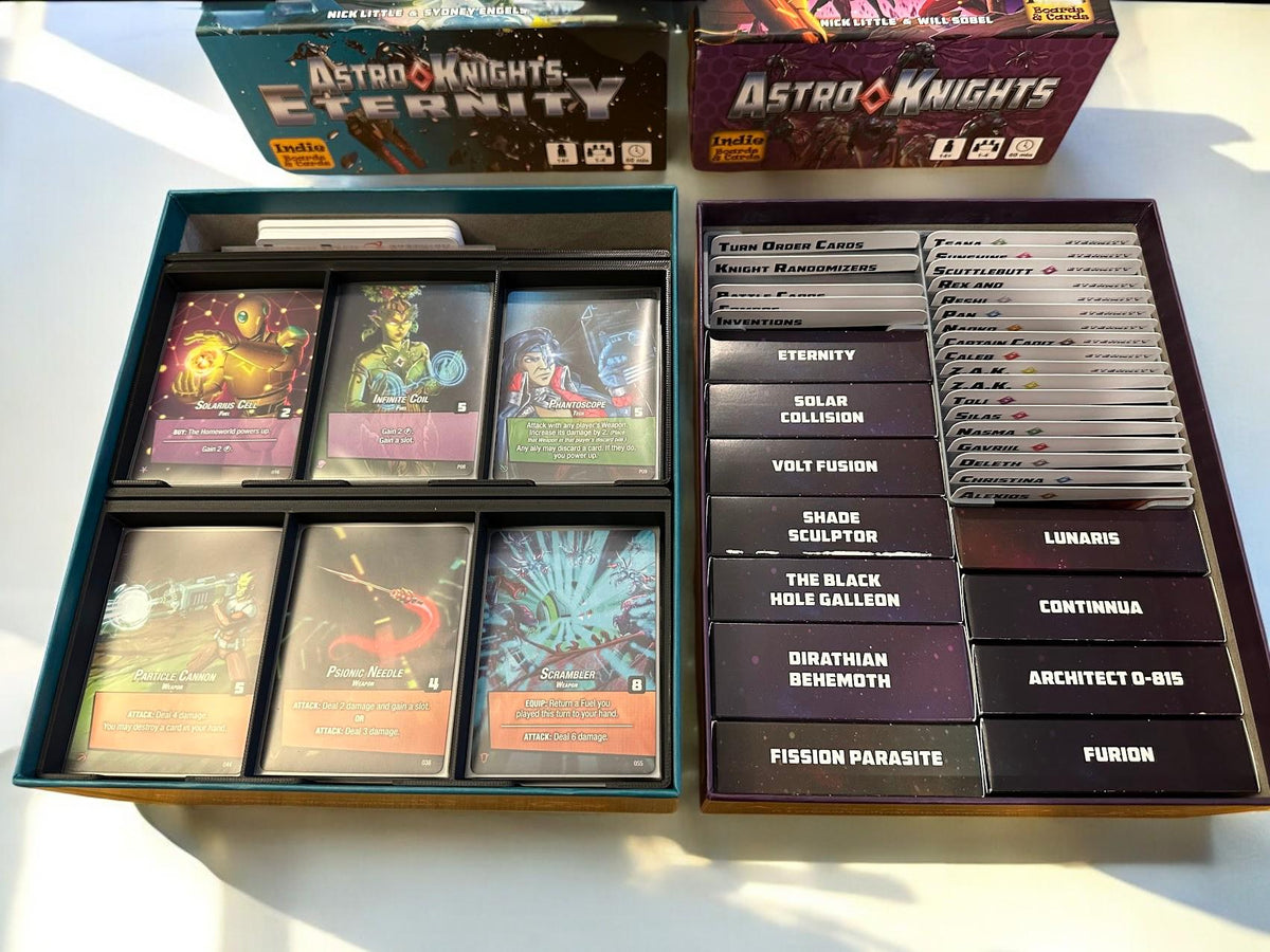 Astro Knights + Eternity expansion, Deluxe Player Boards insert