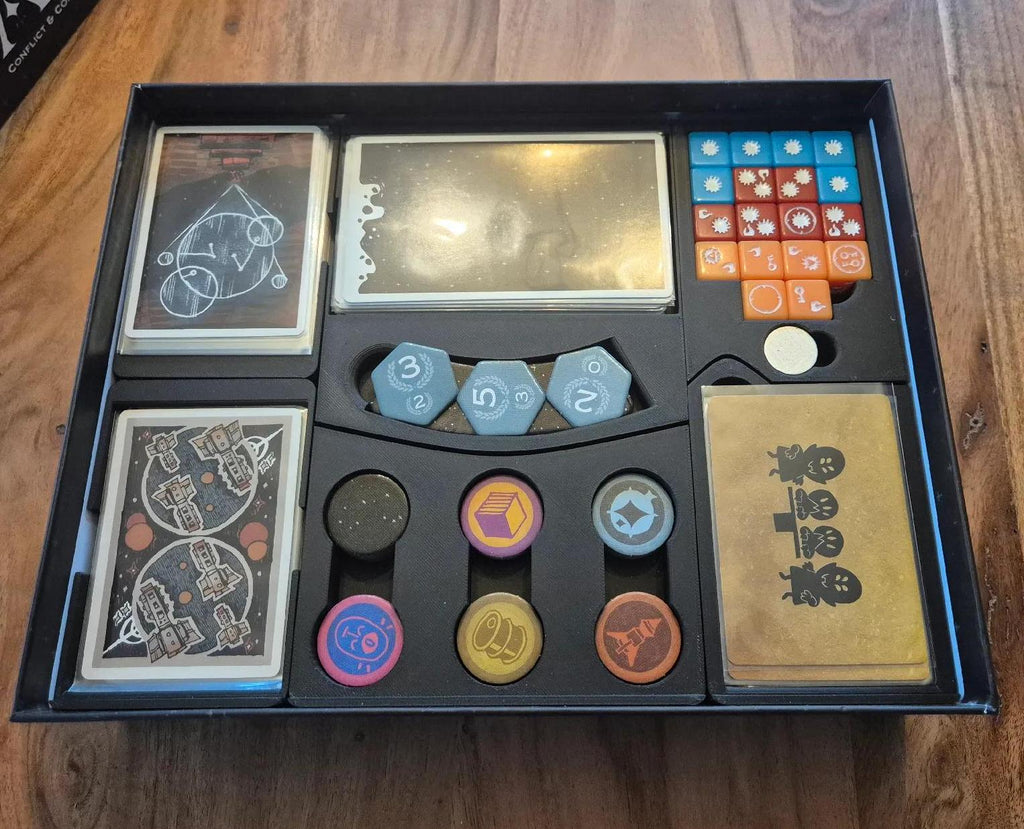 Arcs Board game Insert / Organizer for Base game