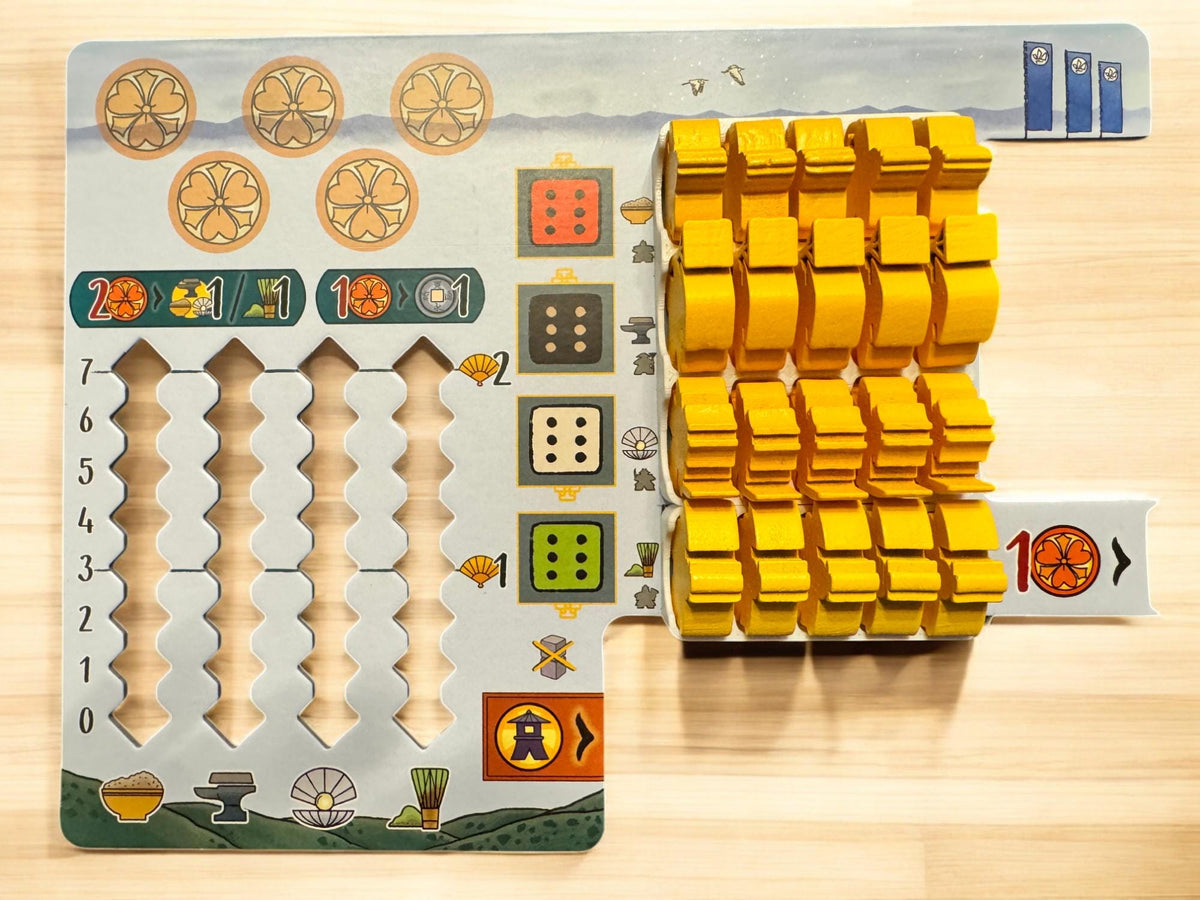 White Castle with Matcha Organizer