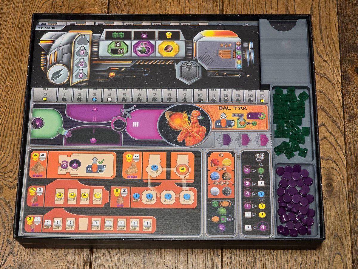 Gaia Project with The Lost Fleet Expansion Insert organizer