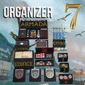 7 Wonders + Expansions Armada, Cities, Edifice & Leaders Insert Organizer