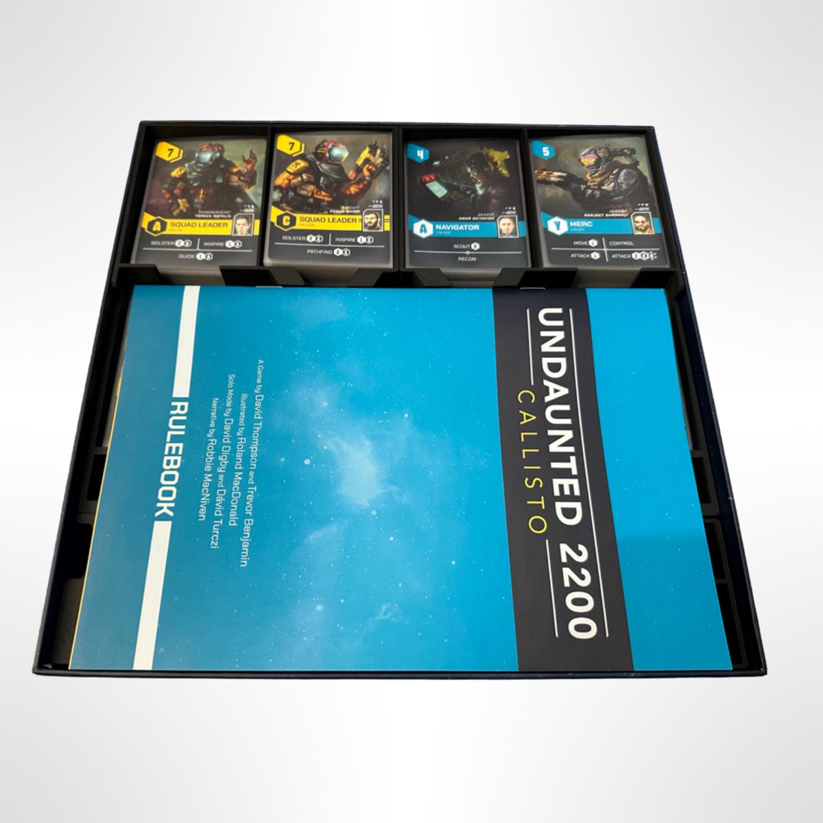 Undaunted 2200: Callisto - Enhanced Storage & Setup - Insert Organizer