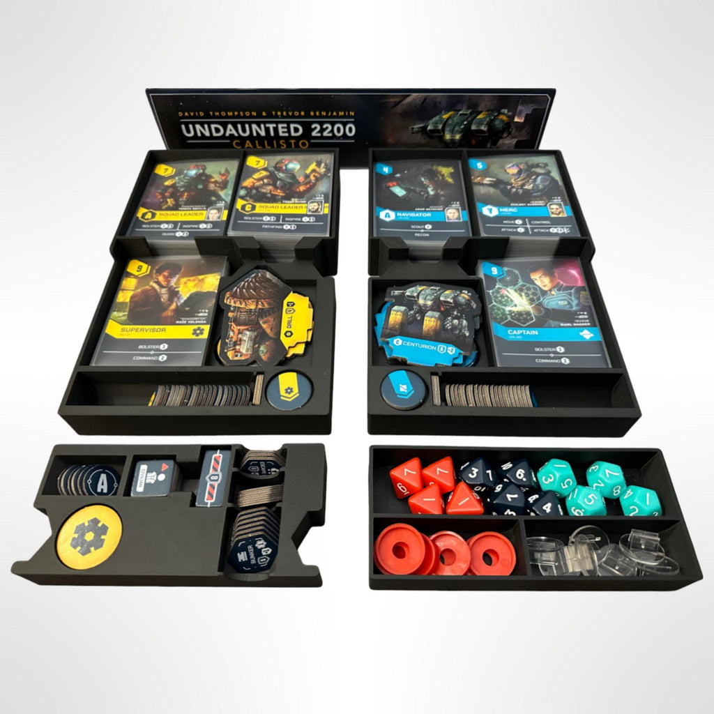 Undaunted 2200: Callisto - Enhanced Storage & Setup - Insert Organizer