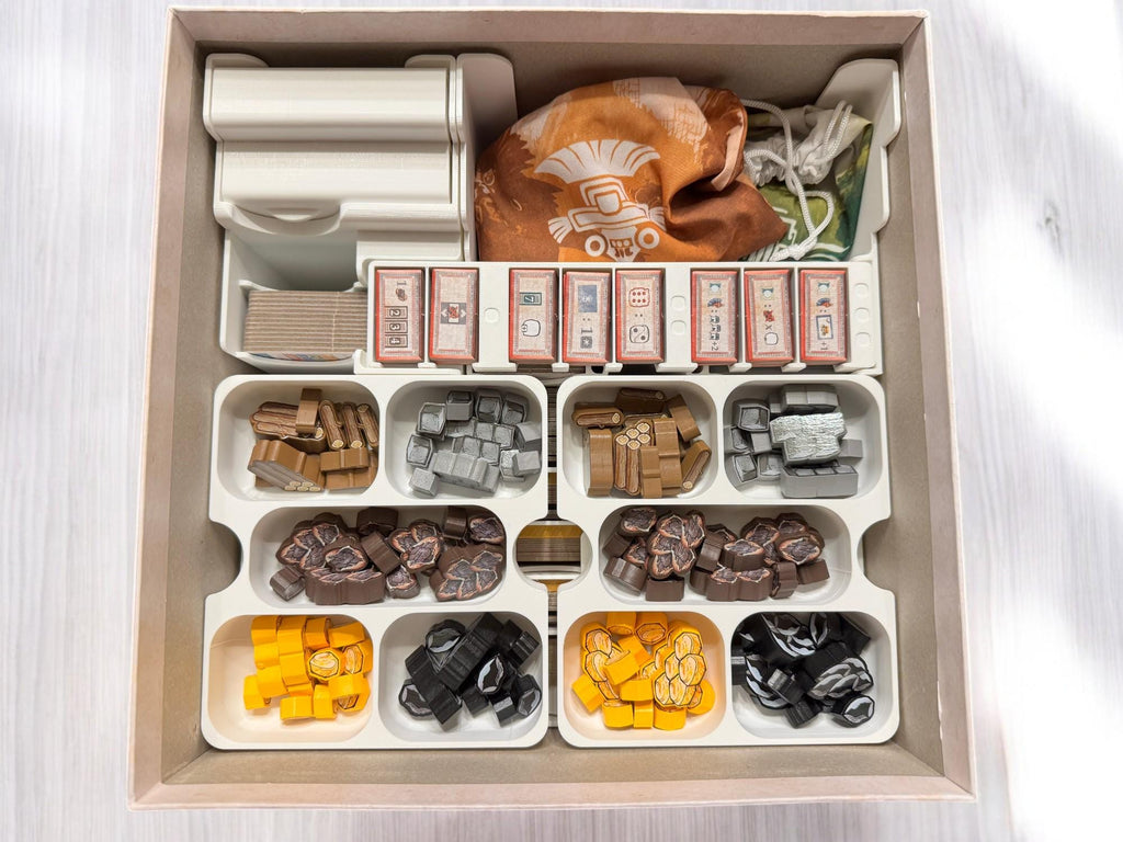 Teotihuacan Deluxe Master Set Insert / Organizer - Fits 5th Player Expansion