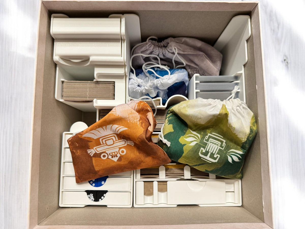 Teotihuacan Deluxe Master Set Insert / Organizer - Fits 5th Player Expansion