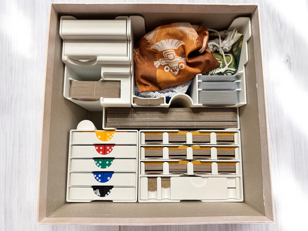 Teotihuacan Deluxe Master Set Insert / Organizer - Fits 5th Player Expansion