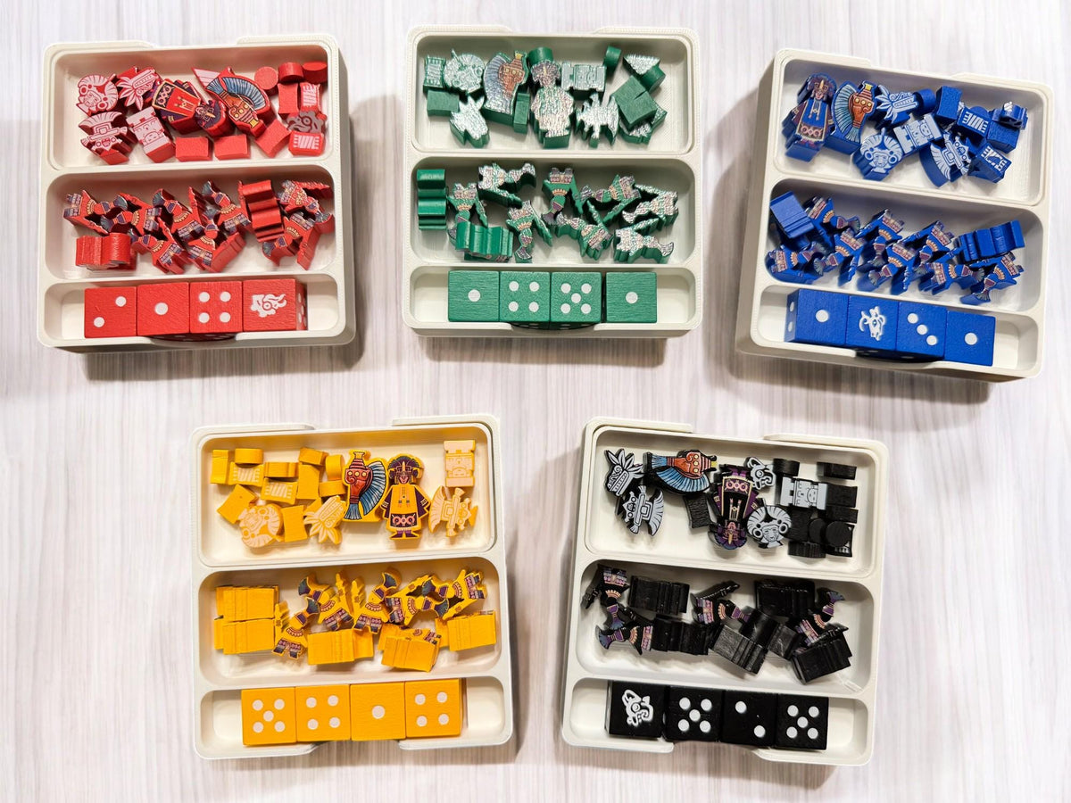 Teotihuacan Deluxe Master Set Insert / Organizer - Fits 5th Player Expansion