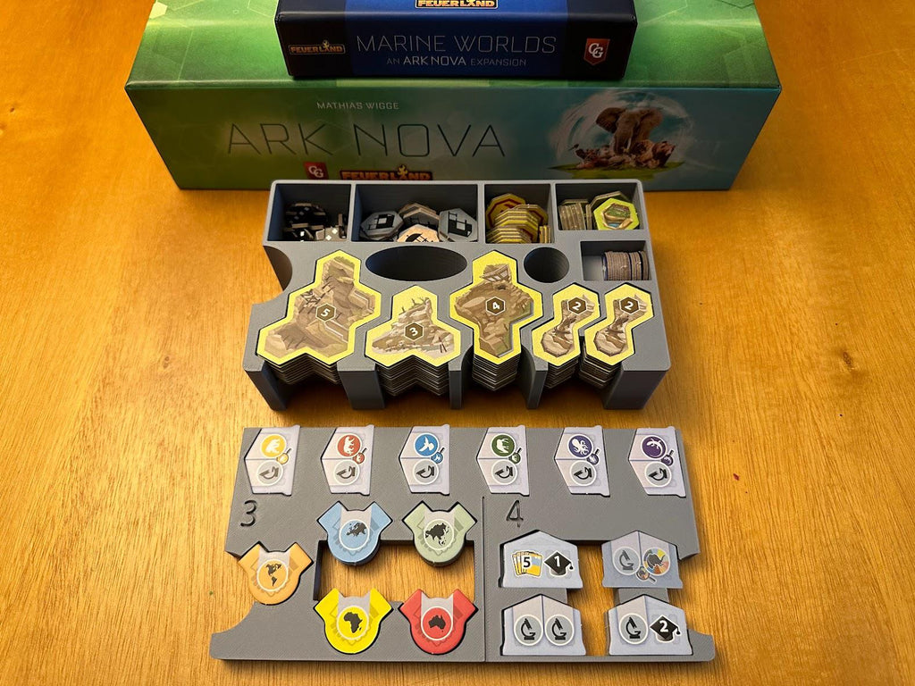 Ark Nova and Marine Worlds insert