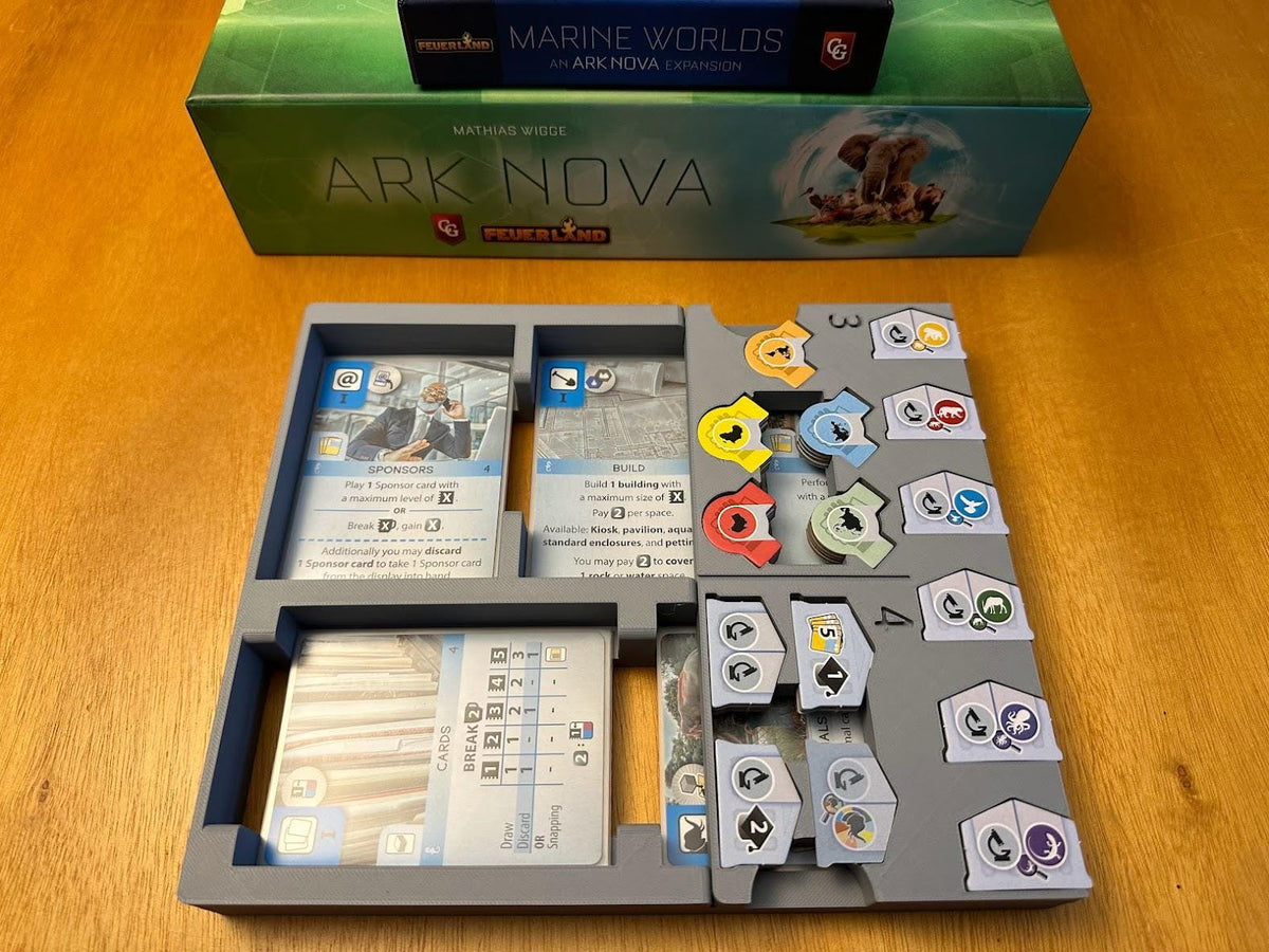 Ark Nova and Marine Worlds insert