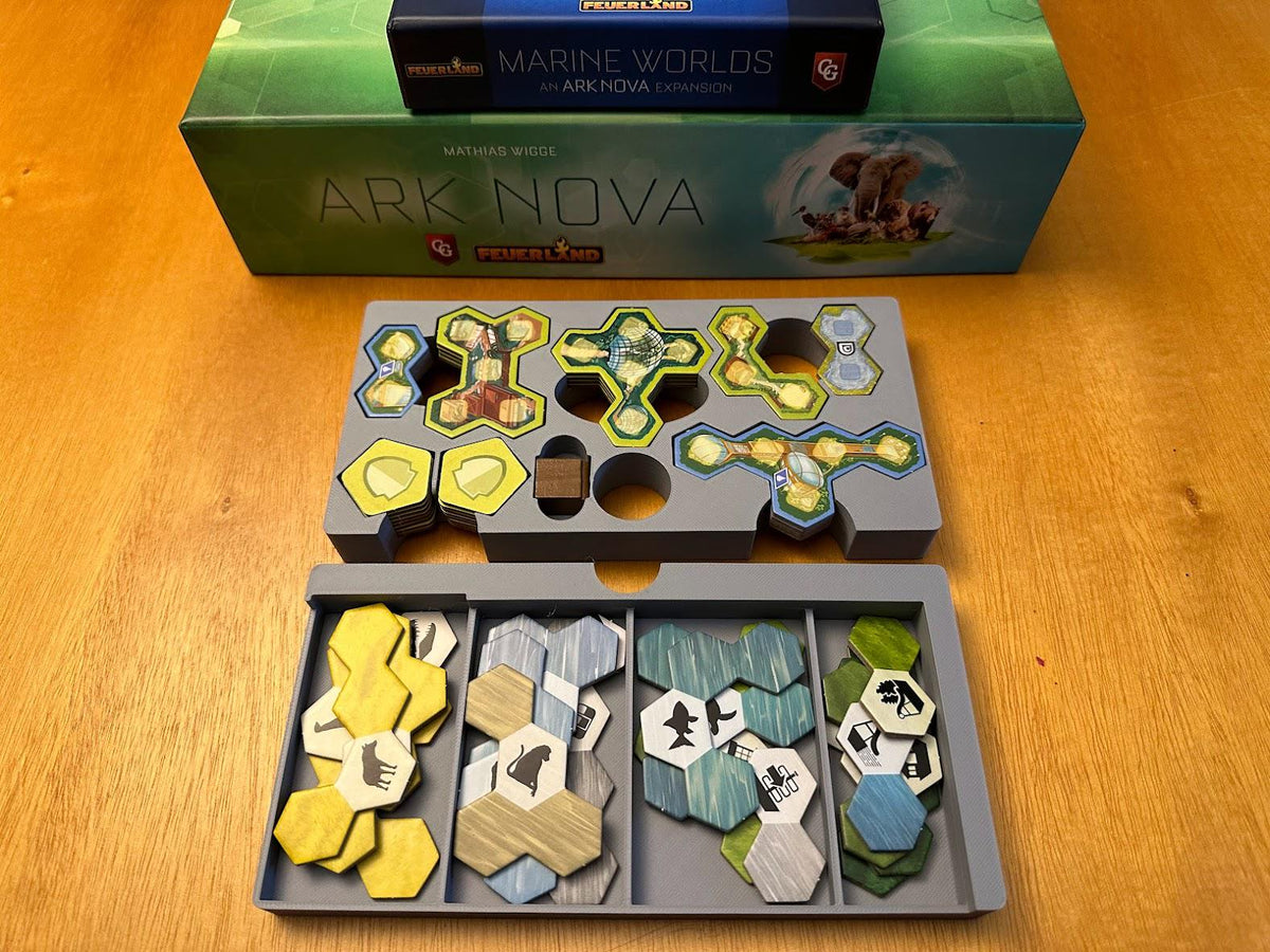 Ark Nova and Marine Worlds insert