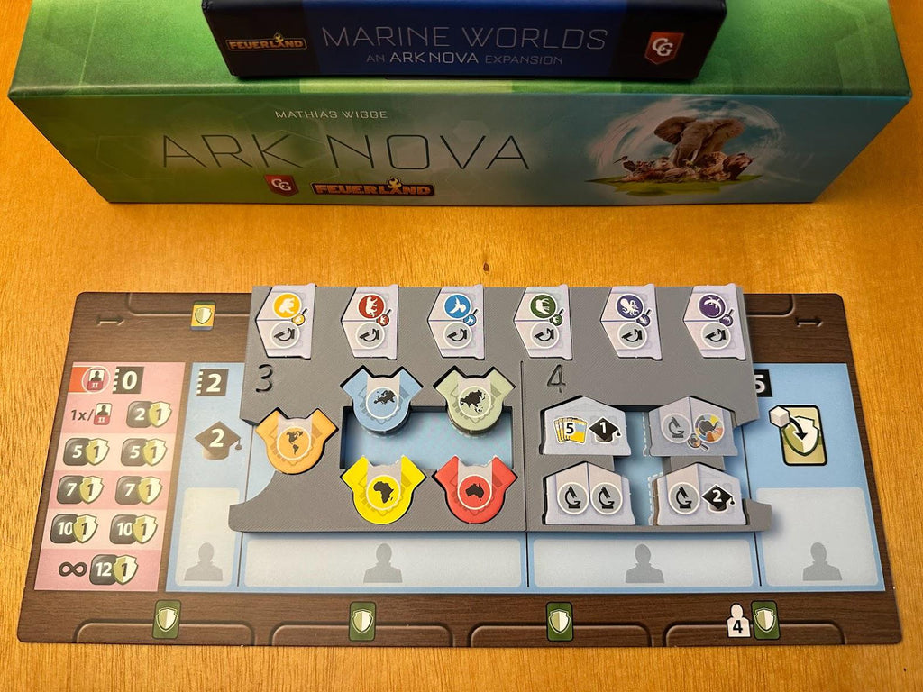 Ark Nova and Marine Worlds insert