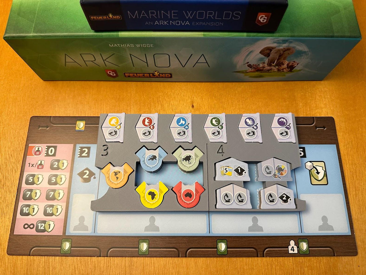 Ark Nova and Marine Worlds insert