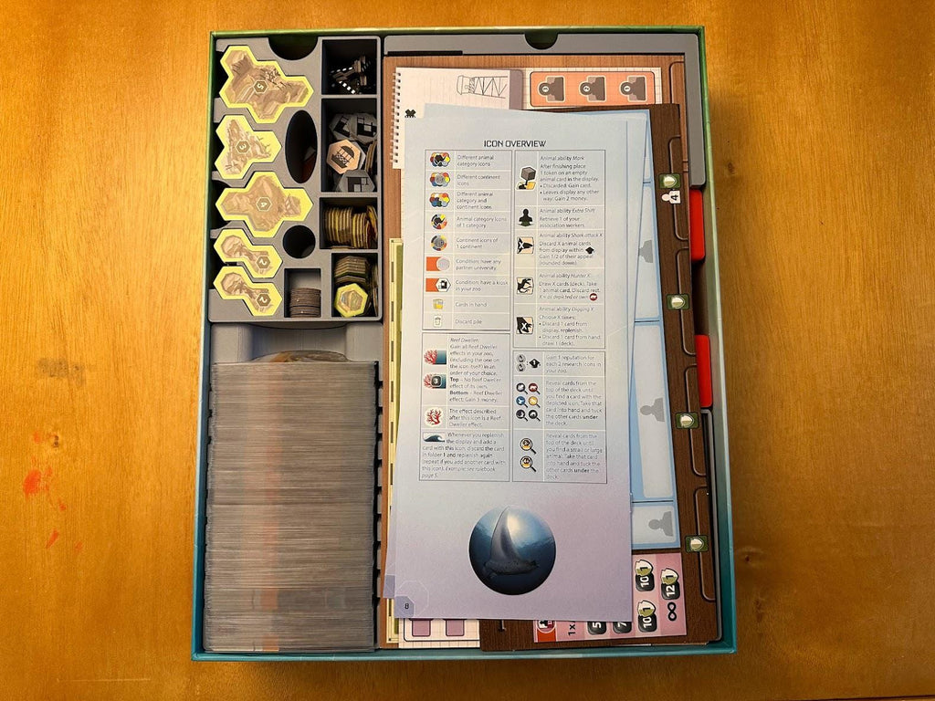 Ark Nova and Marine Worlds insert