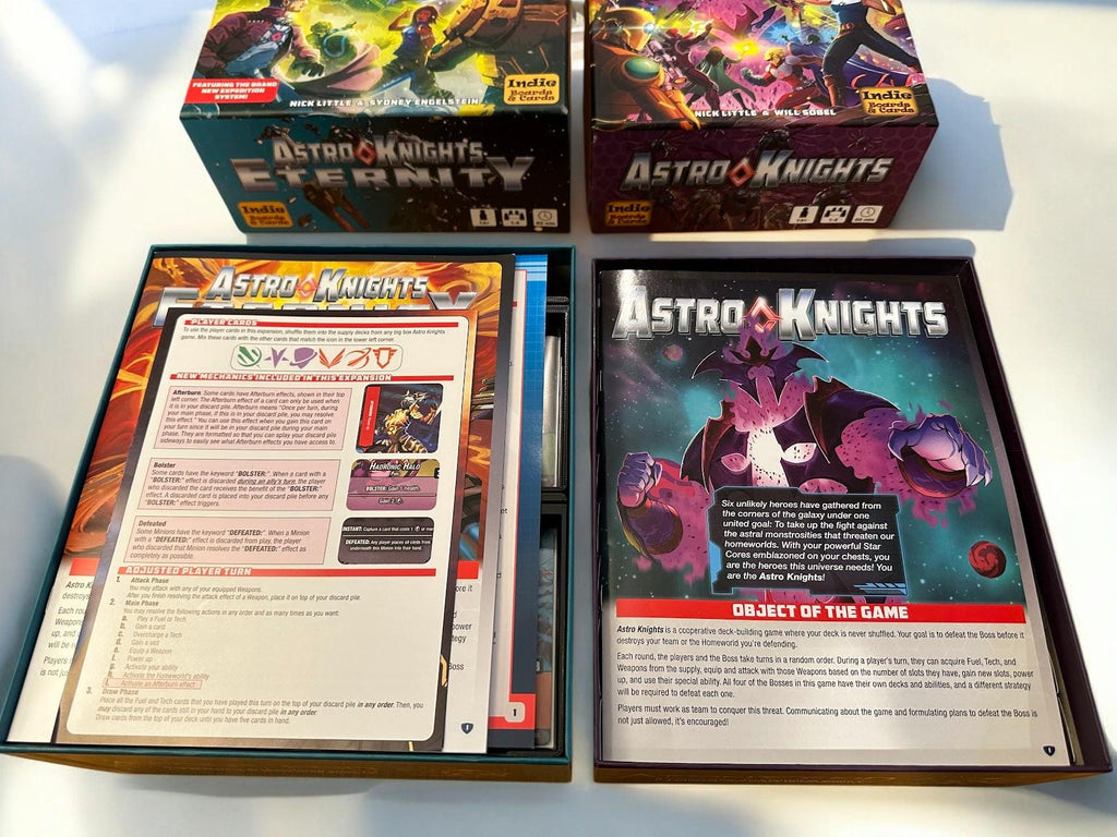 Astro Knights + Eternity expansion, Deluxe Player Boards insert