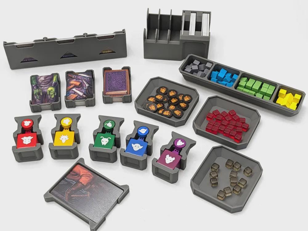 Organizer for Lockup with Expansions