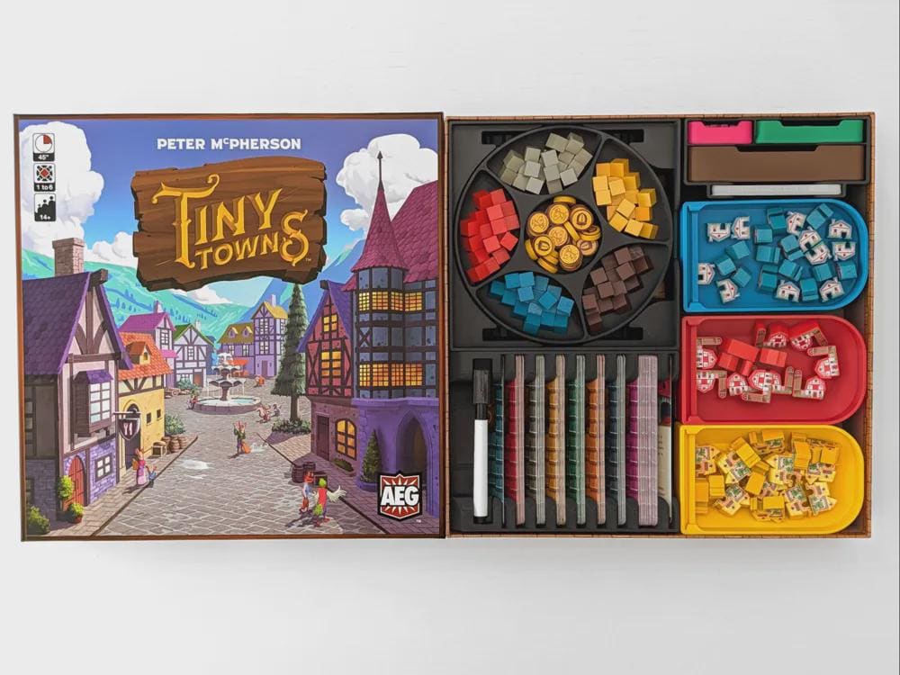 Organizer for Tiny Towns with ALL Expansions