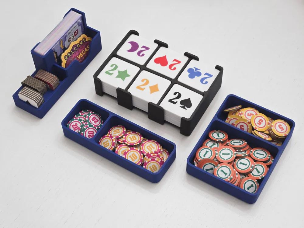 Vegas Strip with Expansion Deluxe  - Organizer Insert