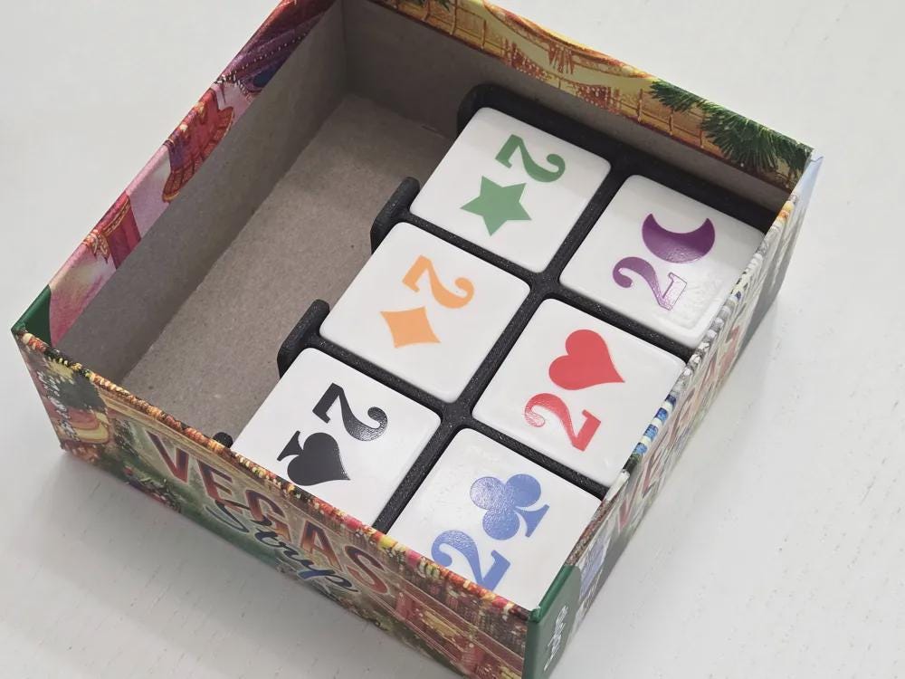 Vegas Strip with Expansion Deluxe  - Organizer Insert
