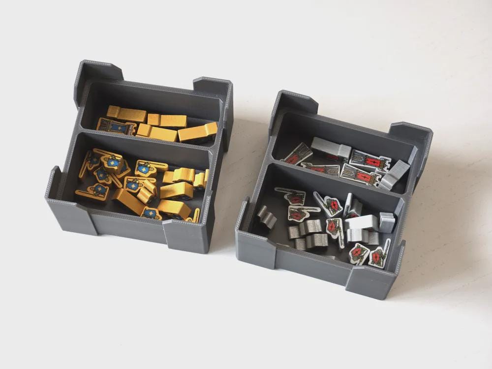 Organizer for Lord of the Rings: Duel for Middle Earth and Allies Expansion