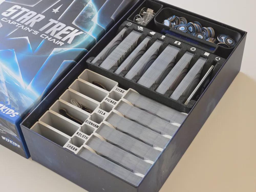 Star Trek: Captain's Chair - Organizer Insert