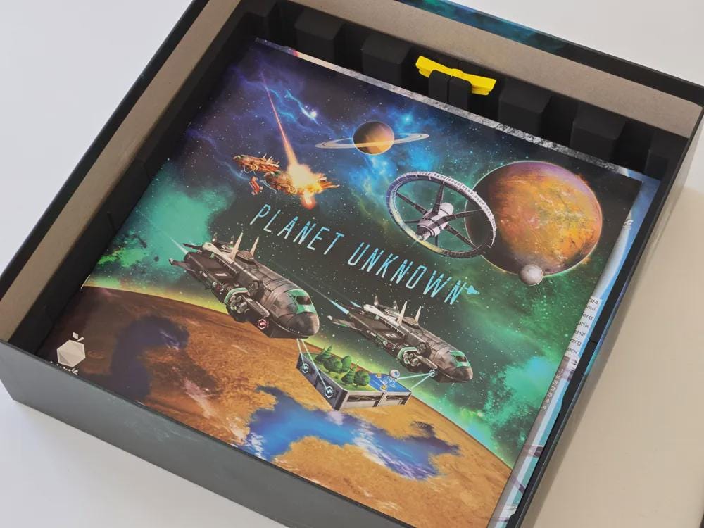 Planet Unknown with Supermoon - Organizer Insert